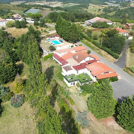 Hotel Logis Des Cretes De Pignols Moissac Esterno foto