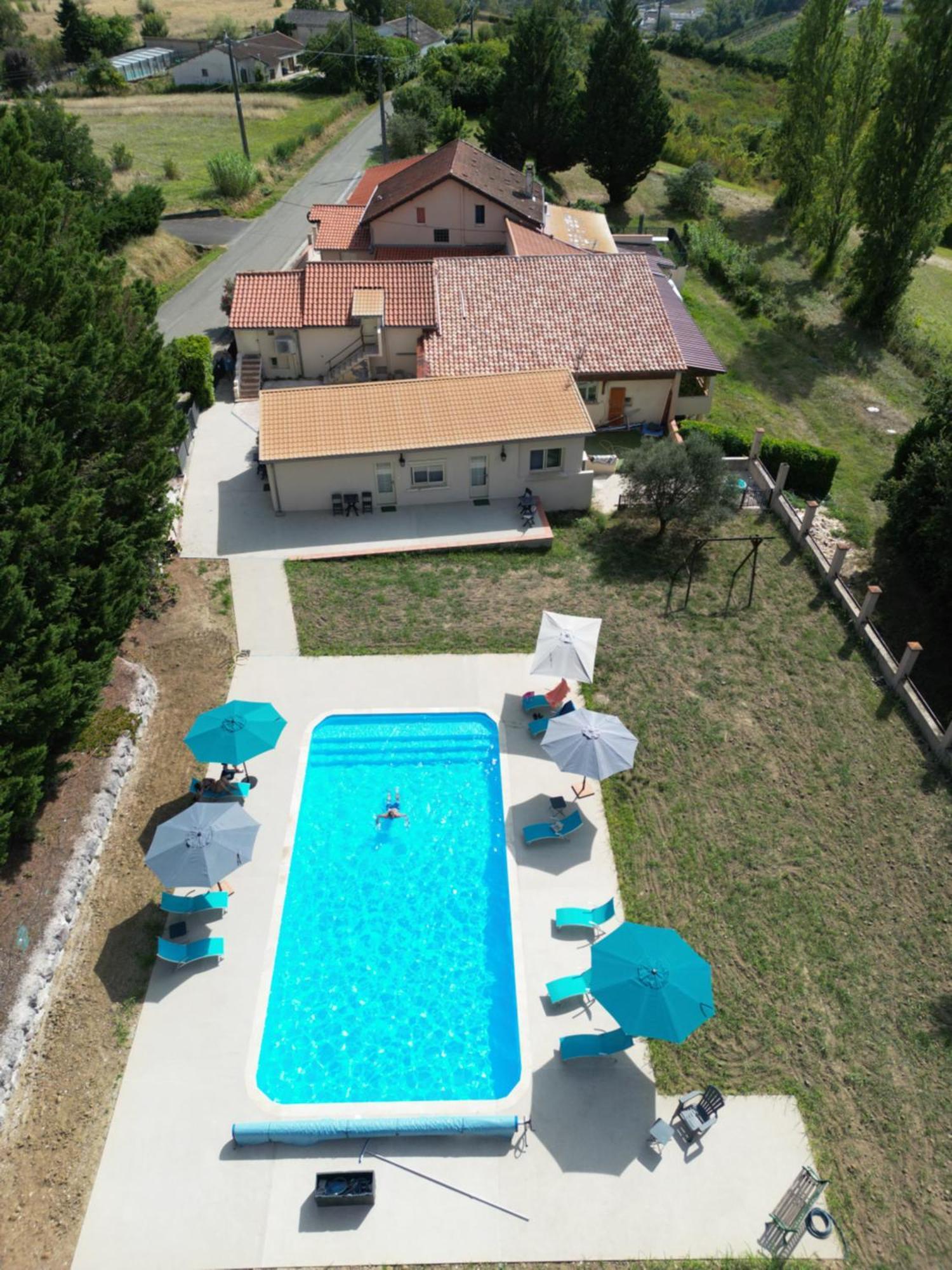 Hotel Logis Des Cretes De Pignols Moissac Esterno foto