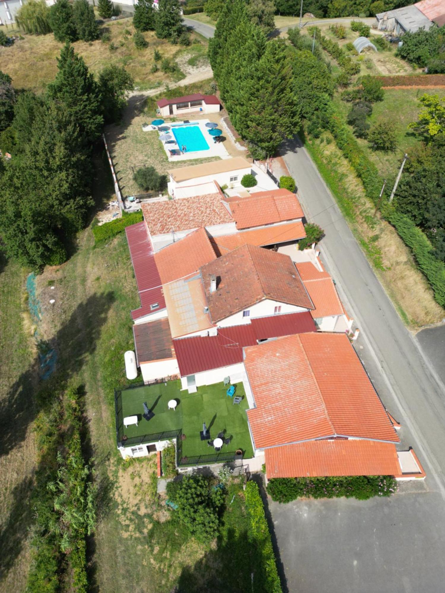 Hotel Logis Des Cretes De Pignols Moissac Esterno foto