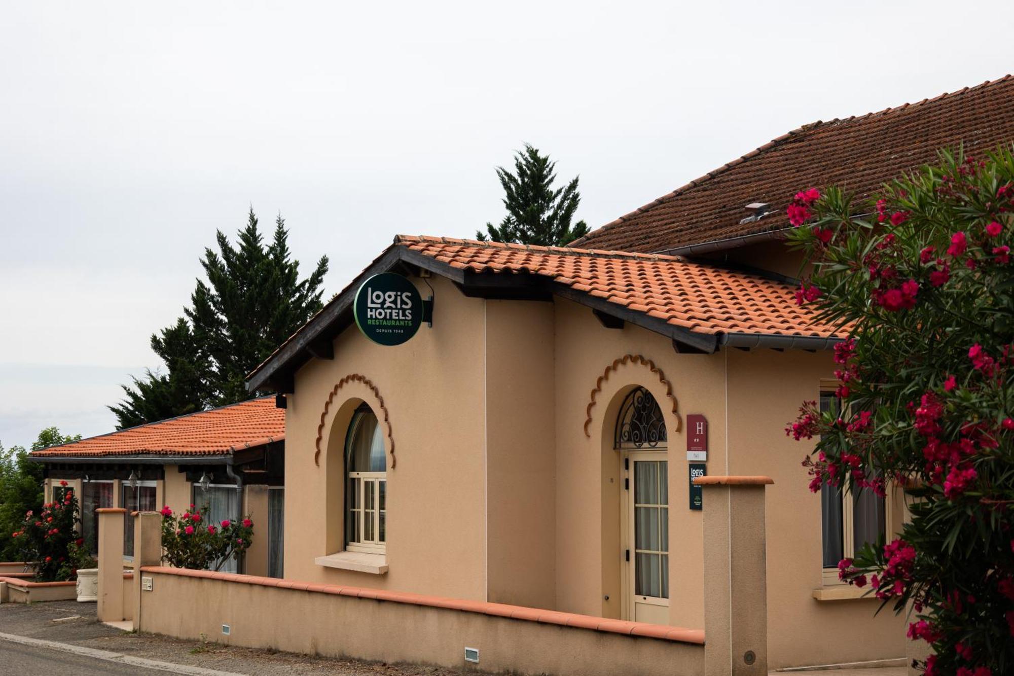 Hotel Logis Des Cretes De Pignols Moissac Esterno foto